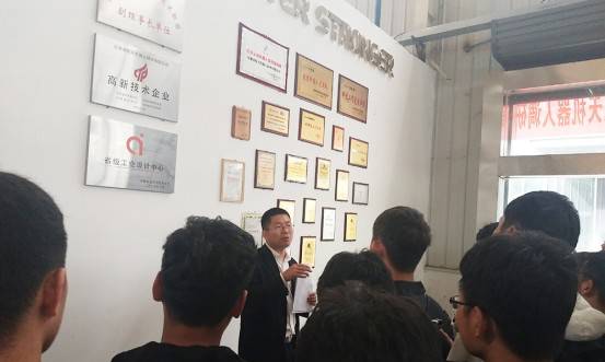 配天機(jī)器人安徽工廠又熱鬧了一番