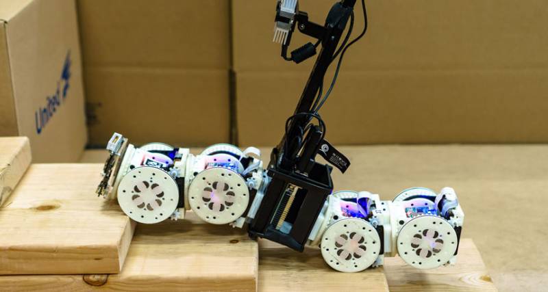 機器人能夠決定以何種方式以及何時來轉變形狀